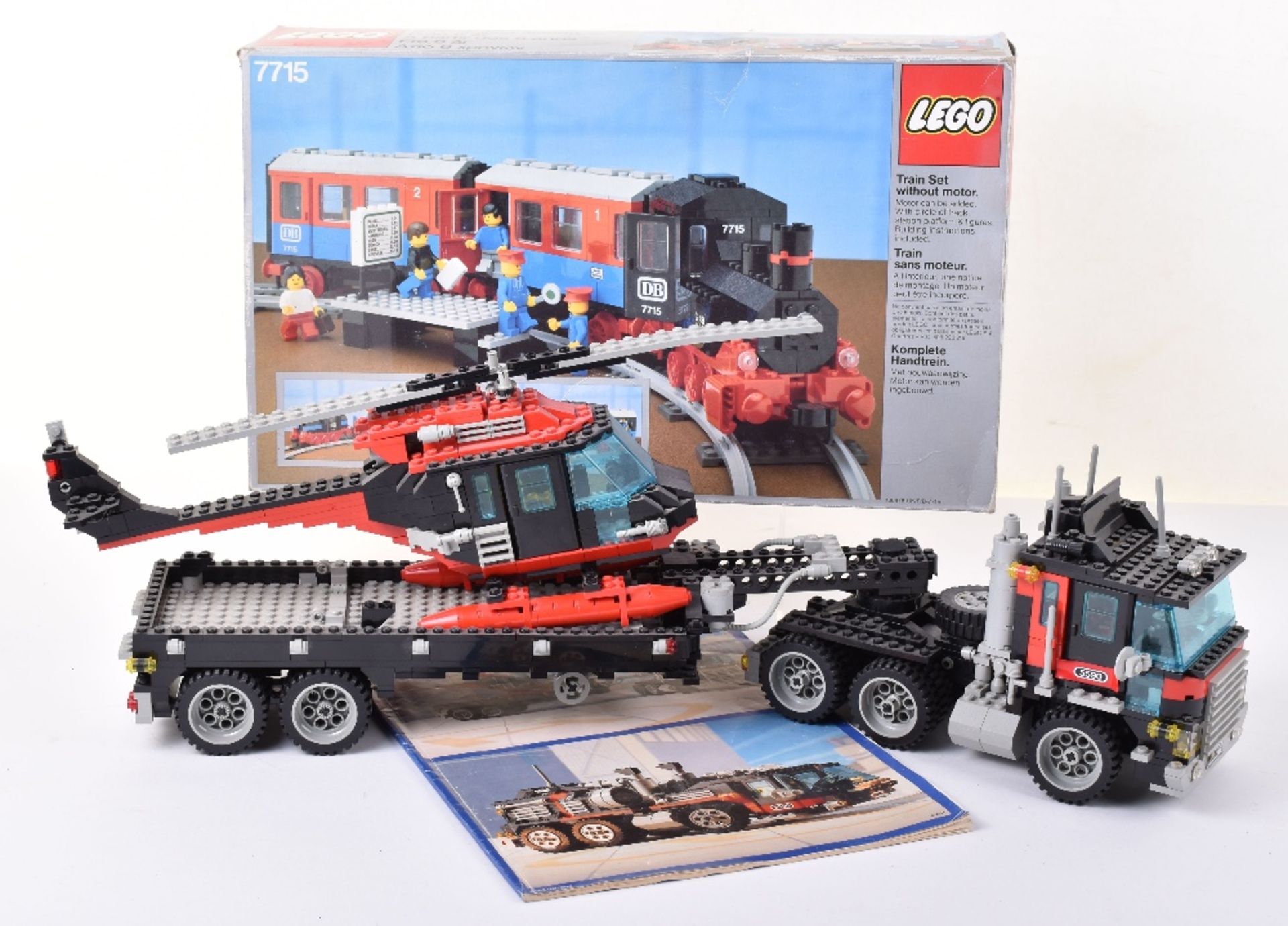 Lego Model Team, unboxed set 5590 Whirl & Wheel Super Truck