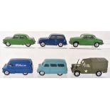 Six Unboxed Vintage Corgi Toys Models