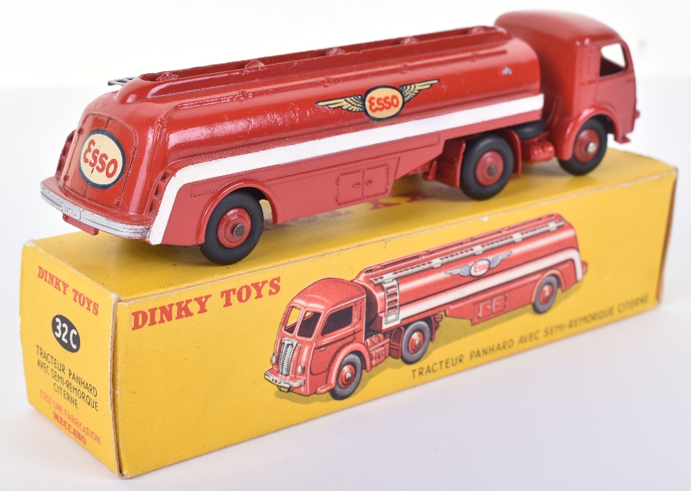 Boxed French Dinky Toys 32C Panhard ‘ESSO’ Tanker - Image 2 of 2
