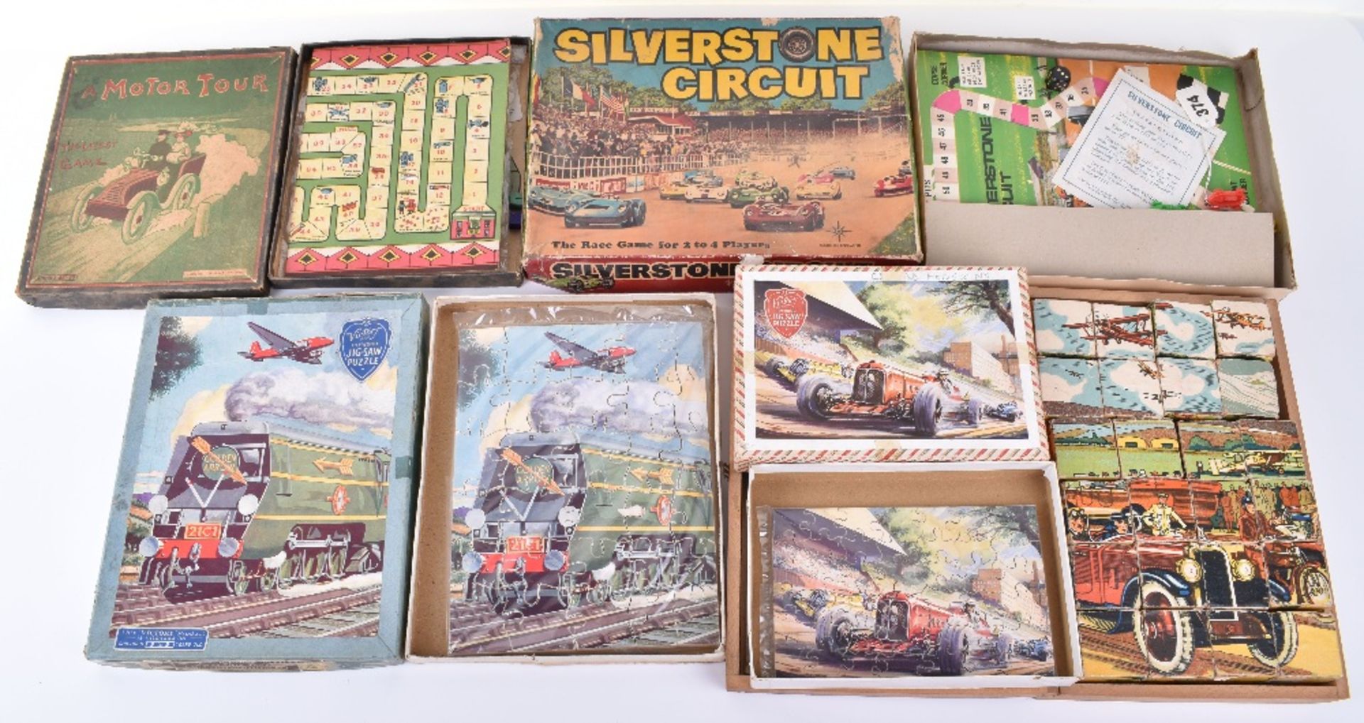 A Spears Motor Tour board game and travel games - Image 2 of 2