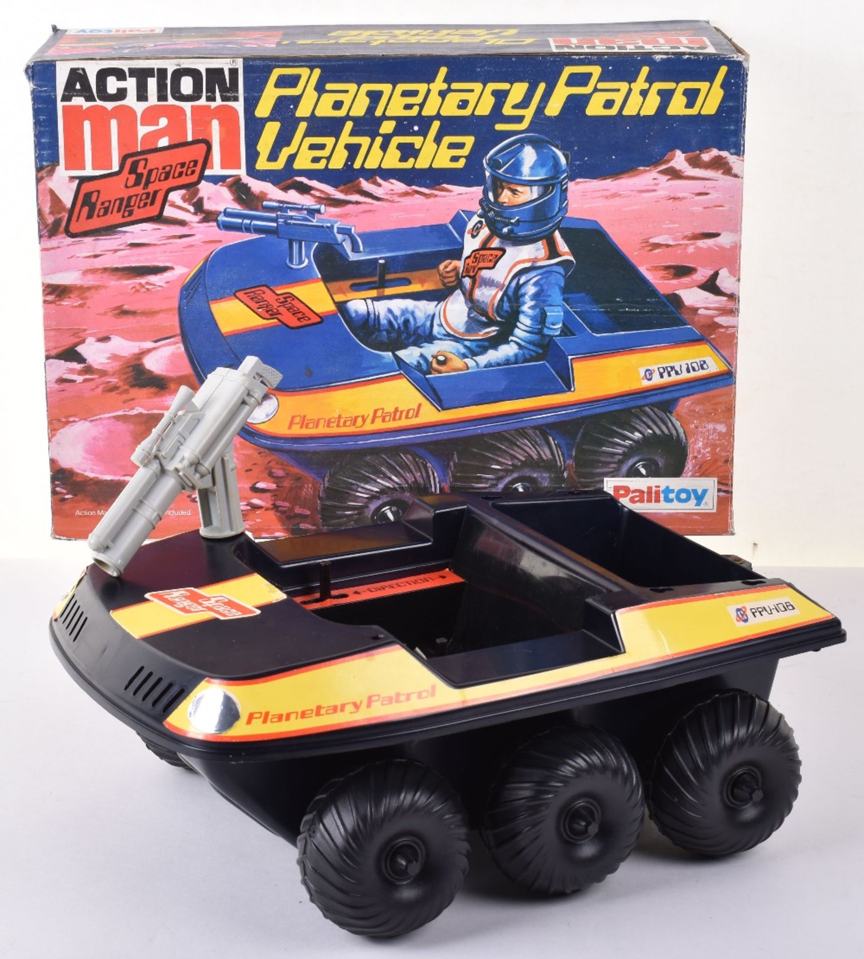 Scarce Boxed Action Man Space Ranger Planetary Patrol Vehicle