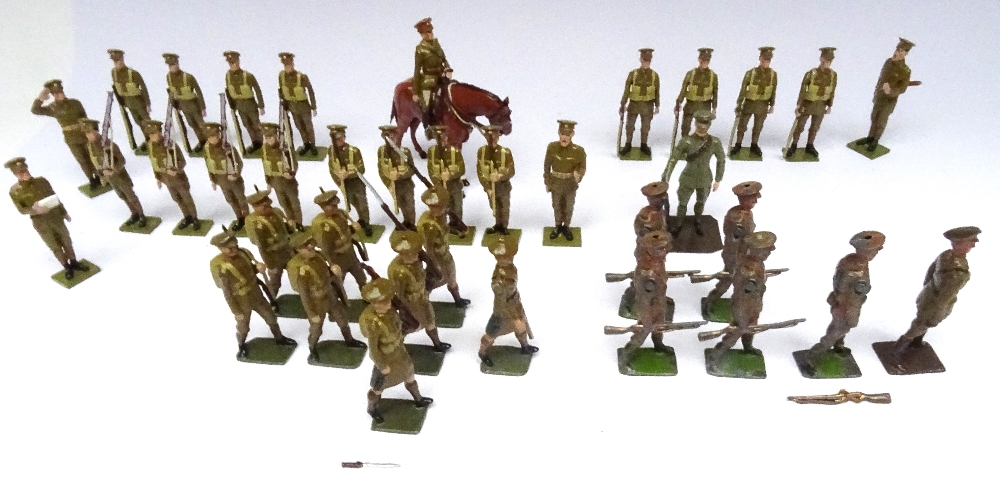 Toy Army Workshop Western Front British Infantry in peak caps - Image 2 of 8