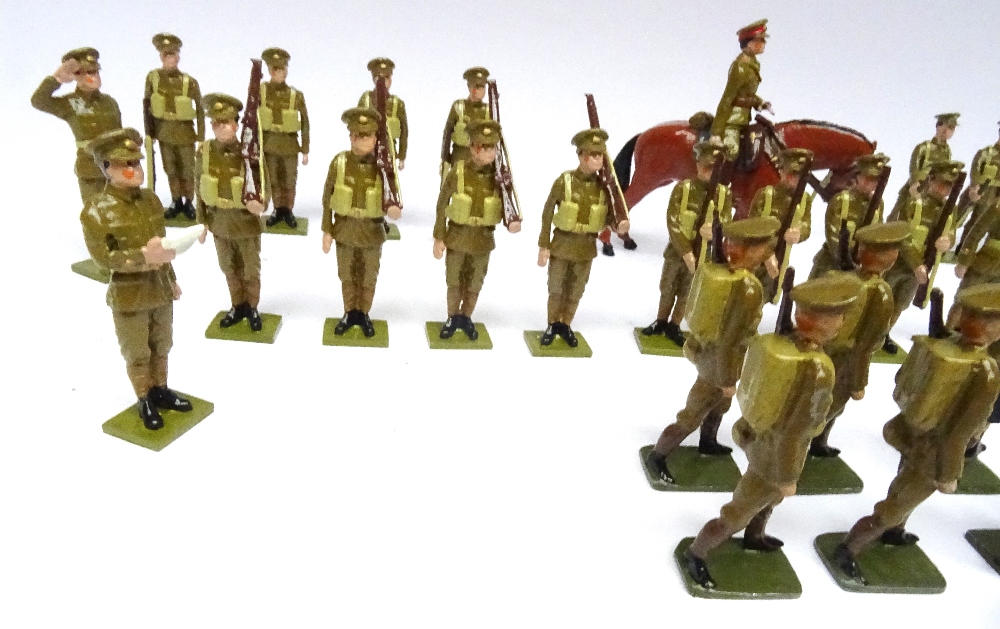 Toy Army Workshop Western Front British Infantry in peak caps - Image 6 of 8