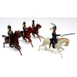 Britains repainted, 'Donkey Horse' 3rd Hussars