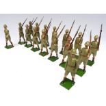 Britains from set 1294, British Infantry in tropical dress