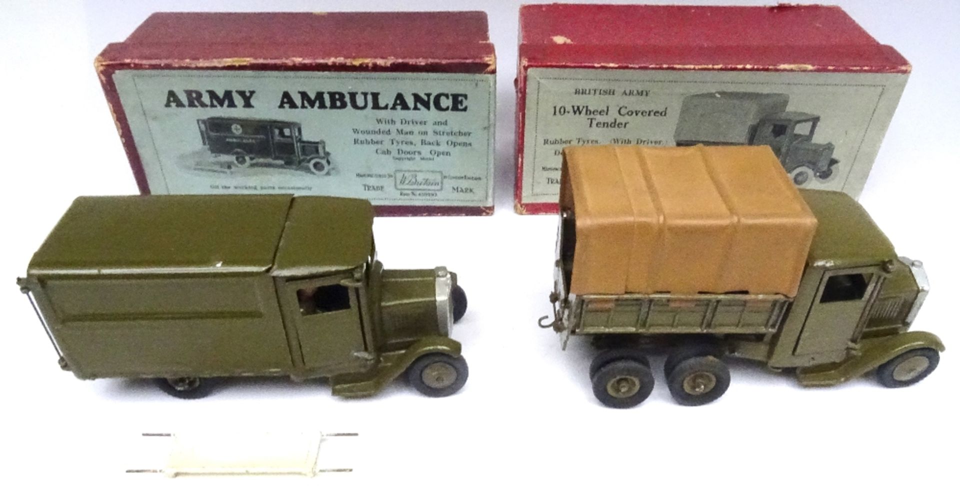 Britains set 1432, RARE postwar Ten-wheel Tender