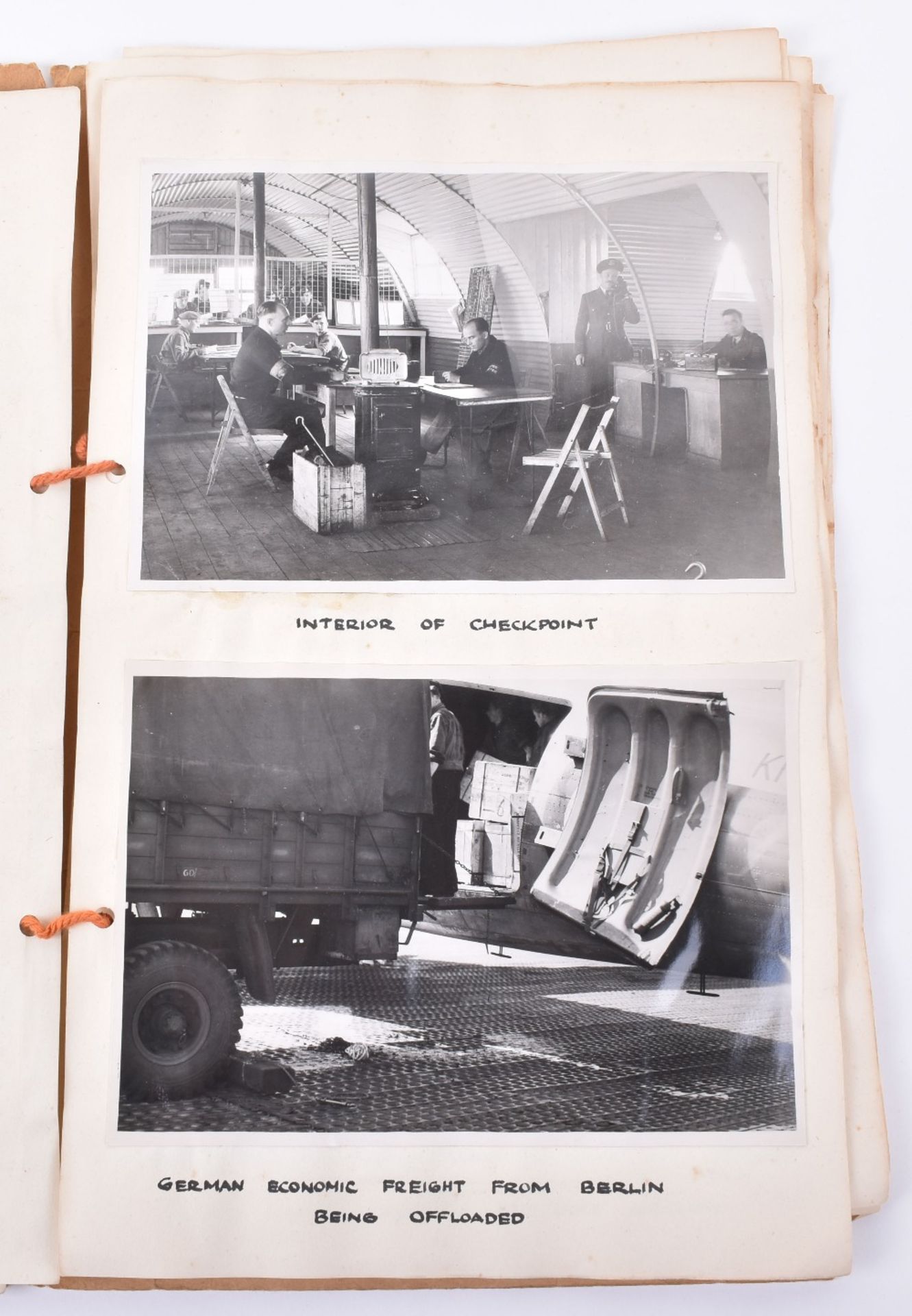 Unusual Original Photograph Album Compiled by the RAF as Part of Operation “Plainfare” the Berlin Ai - Image 7 of 15