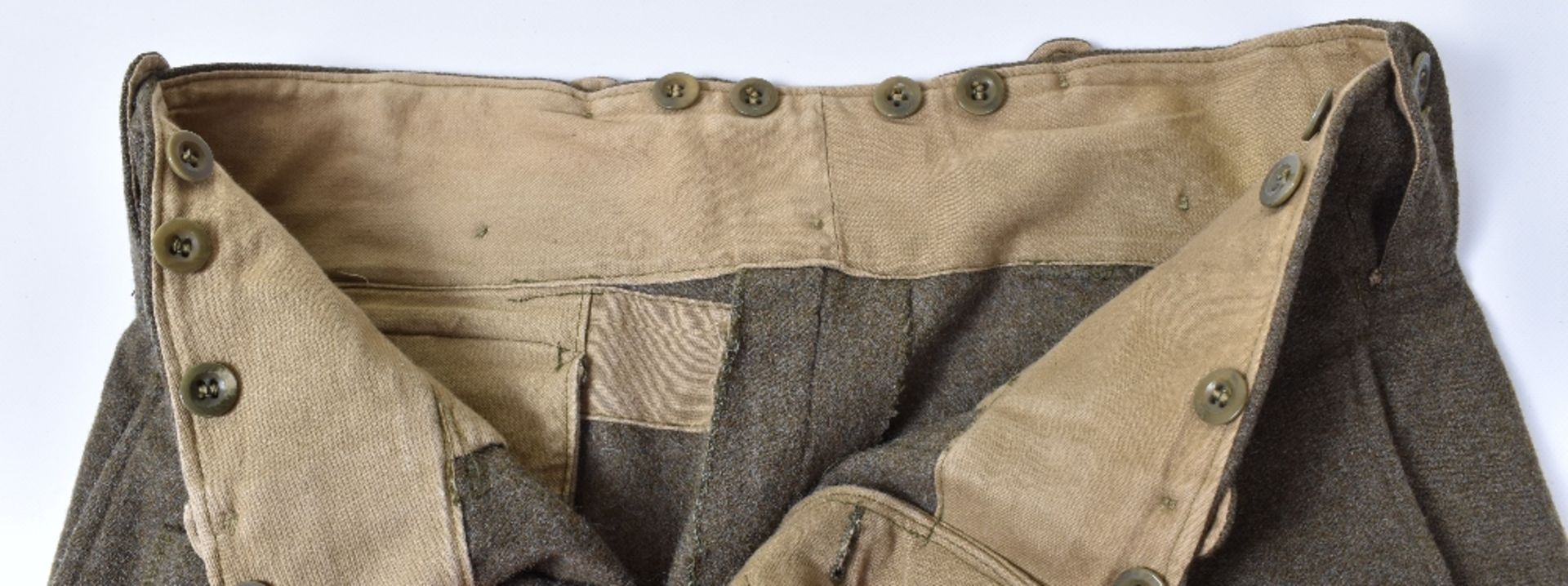 WW2 British Airborne Pattern Battle Dress Trousers - Image 4 of 15