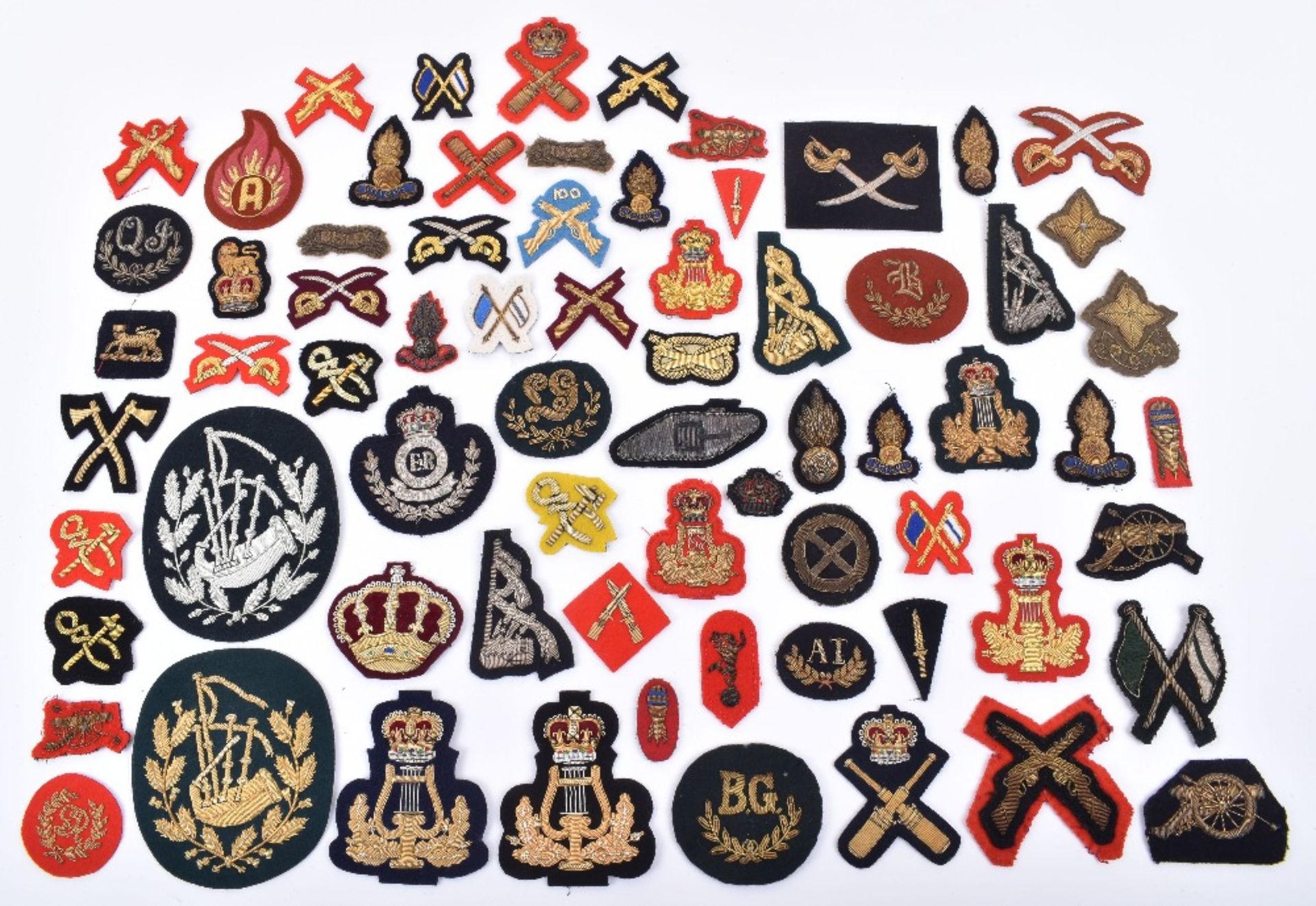 Quantity of Mostly Bullion Trade and Proficiency Badges