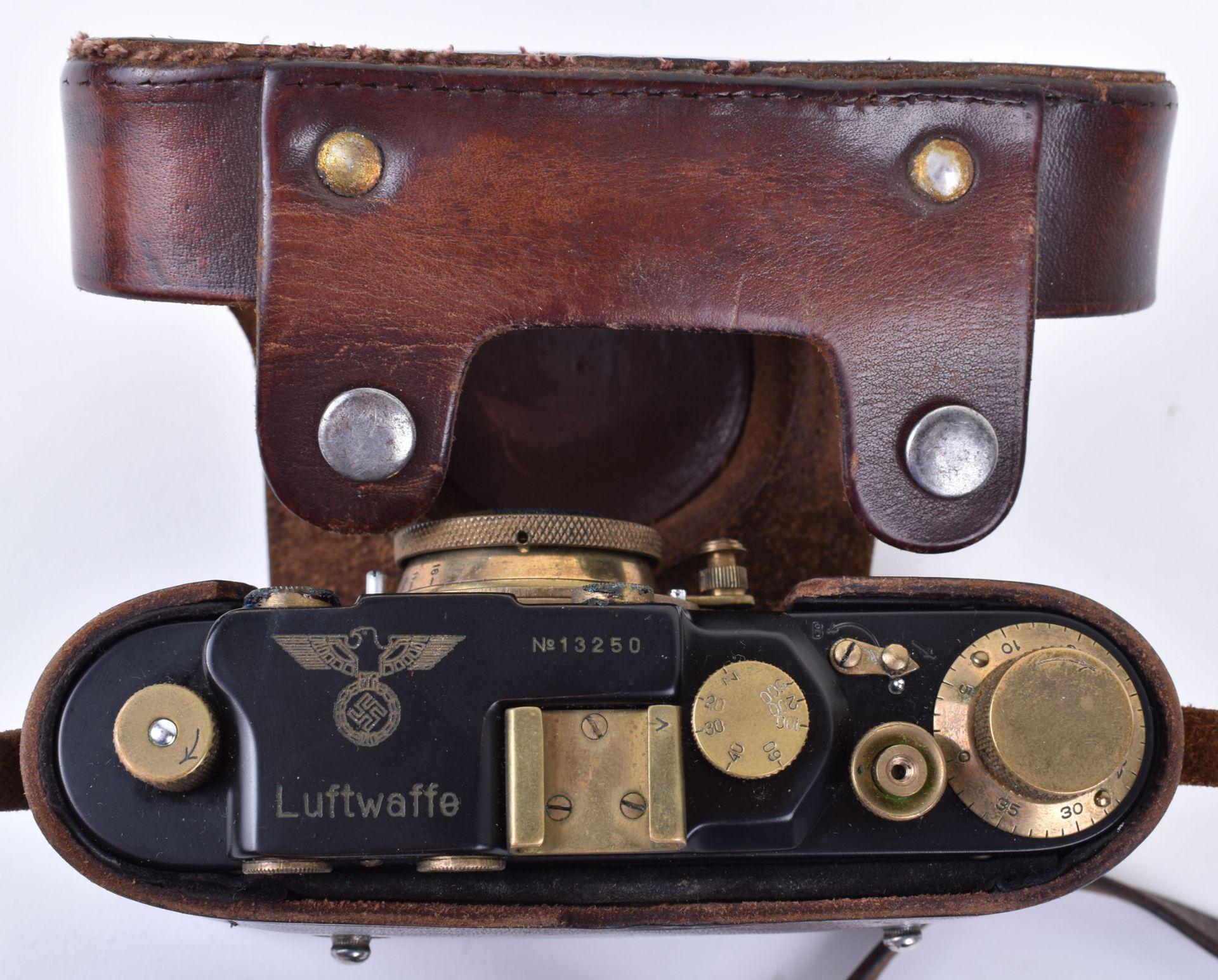 WW2 German Luftwaffe Leica Camera - Image 2 of 5