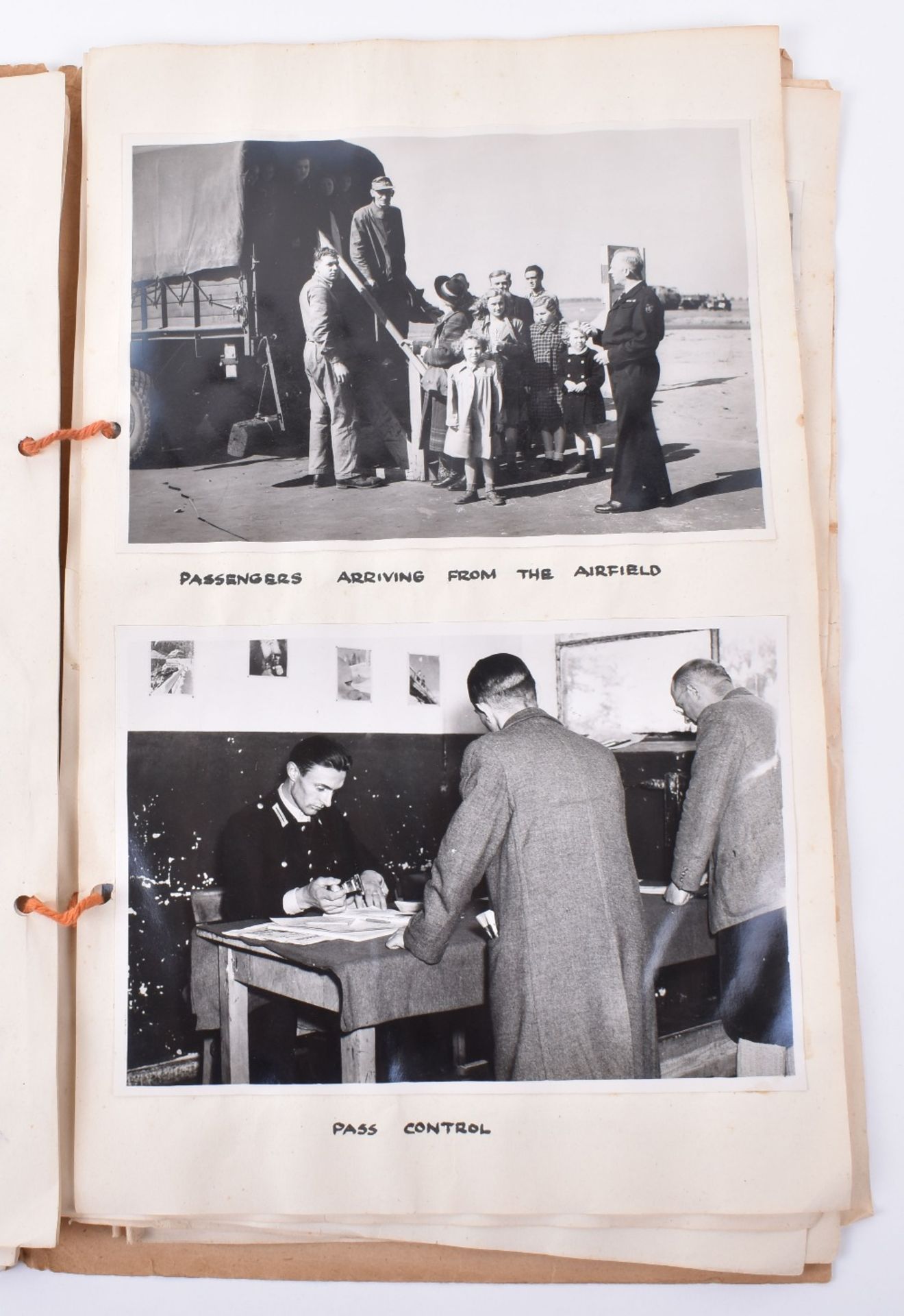 Unusual Original Photograph Album Compiled by the RAF as Part of Operation “Plainfare” the Berlin Ai - Image 4 of 15