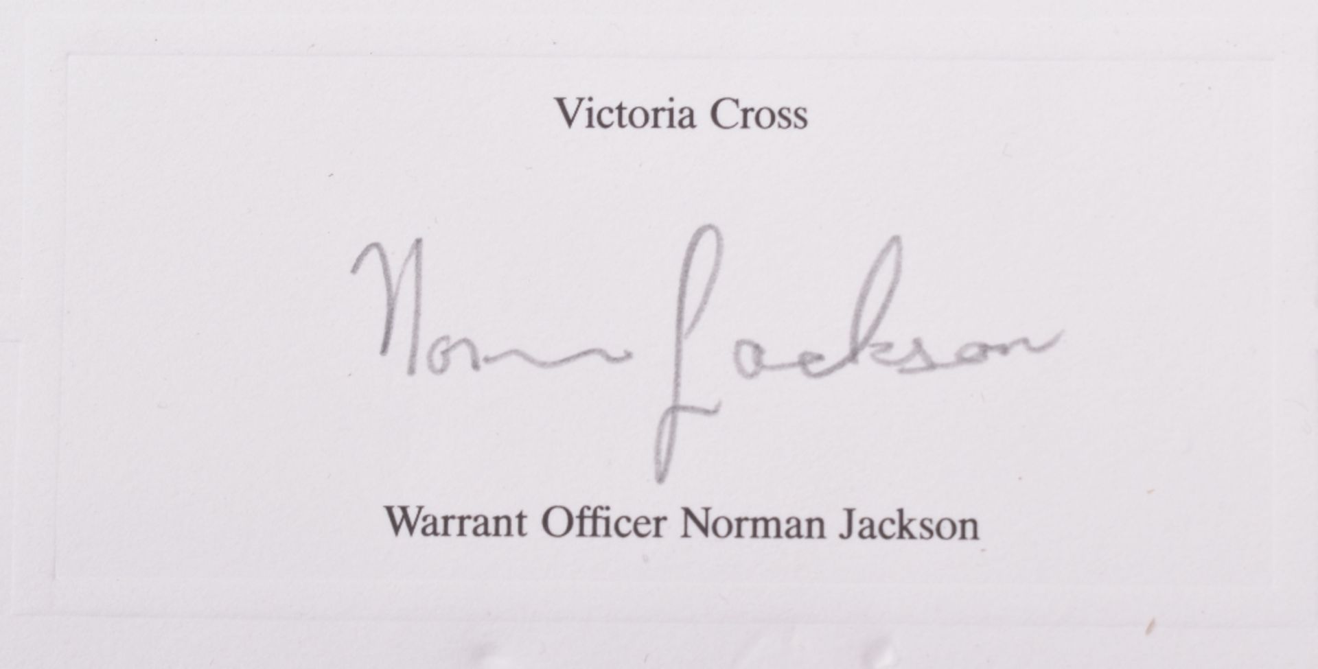 Victoria Cross Signed RAF Prints - Image 2 of 7