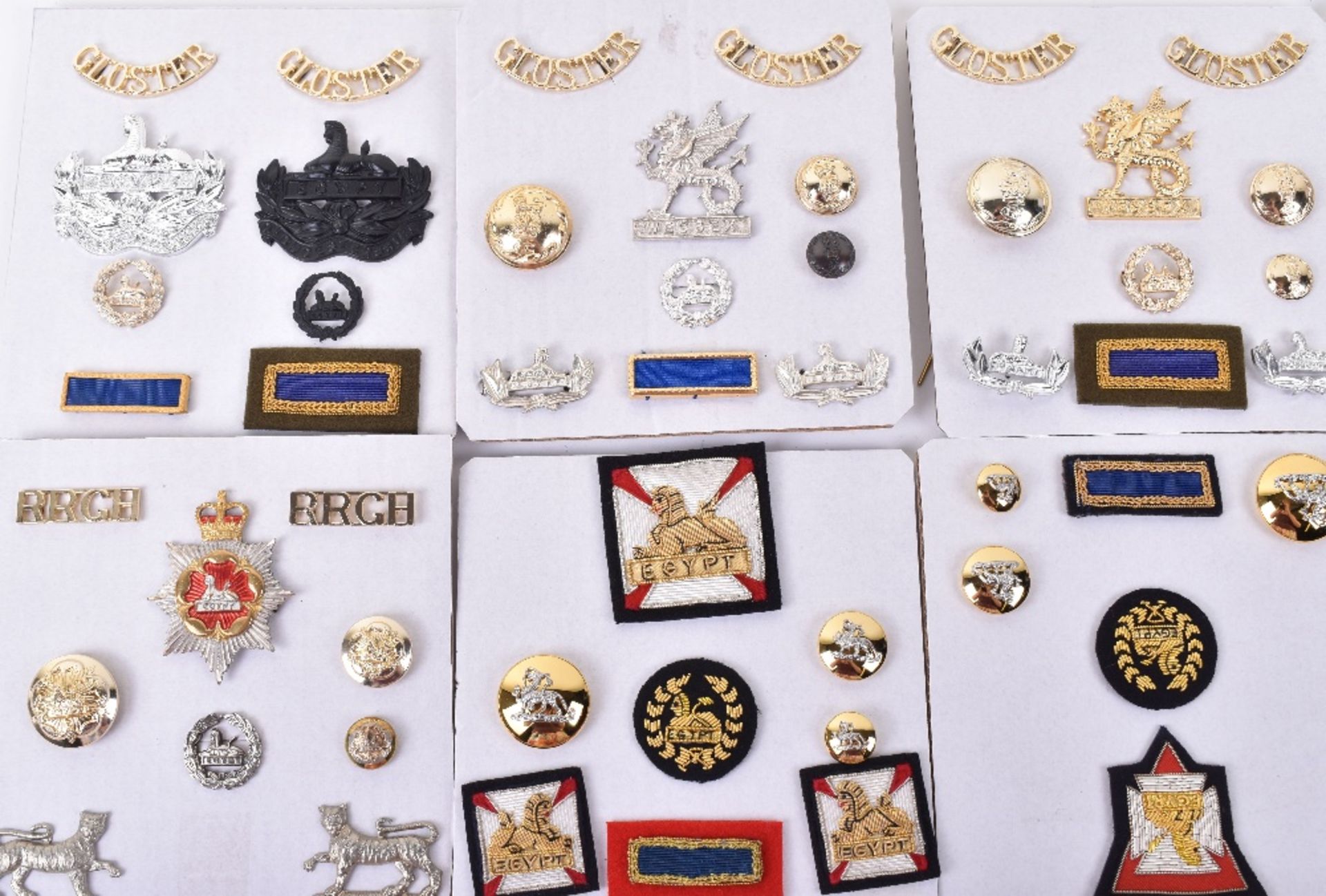 Quantity of Badges and Insignia of the Gloucestershire Regiment and its Amalgamations - Image 2 of 6