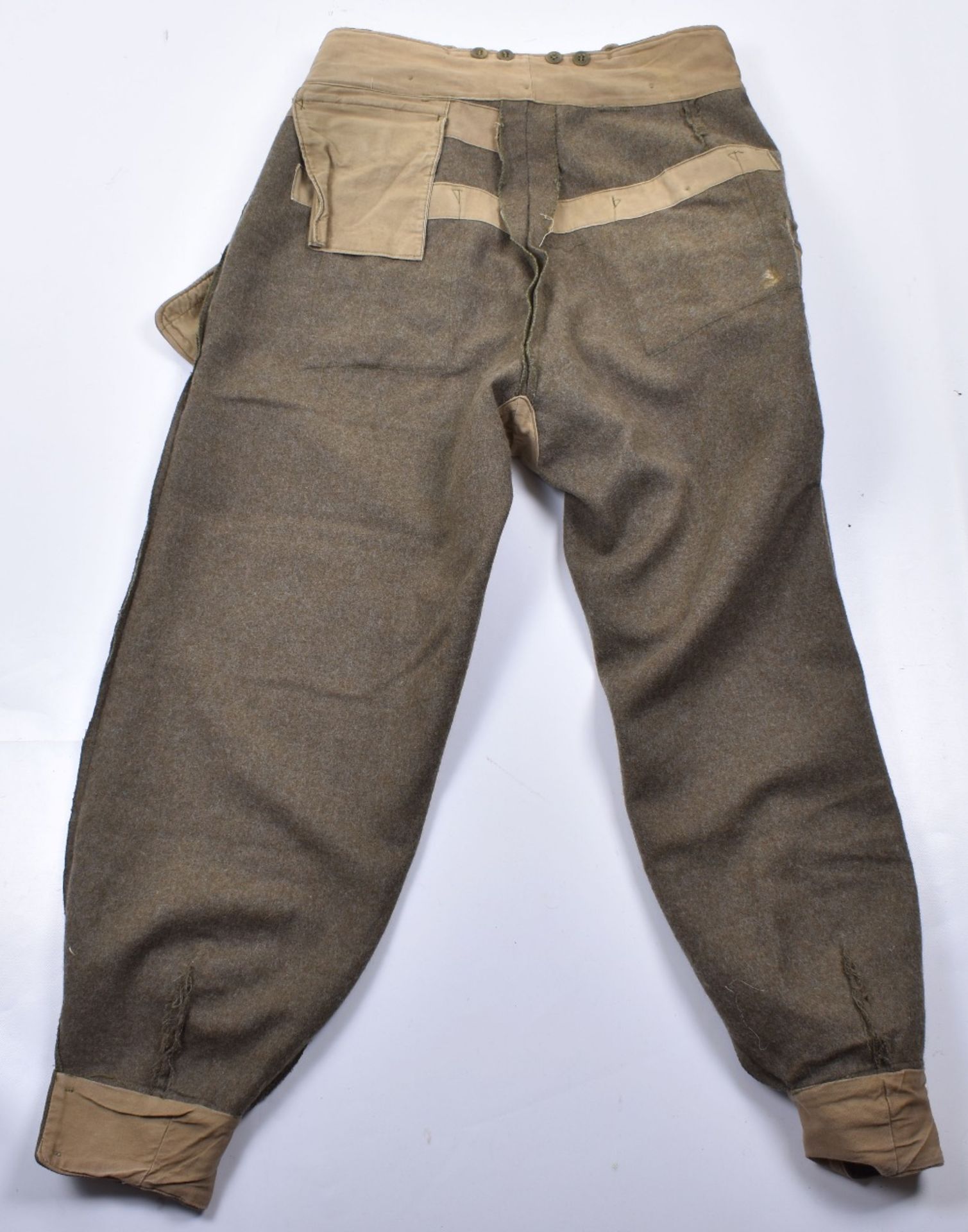 WW2 British Airborne Pattern Battle Dress Trousers - Image 13 of 15