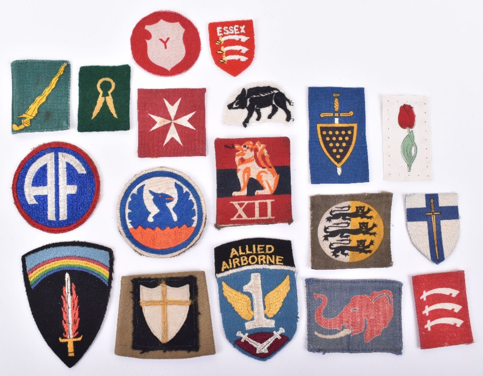 Selection of British Cloth Formation Signs