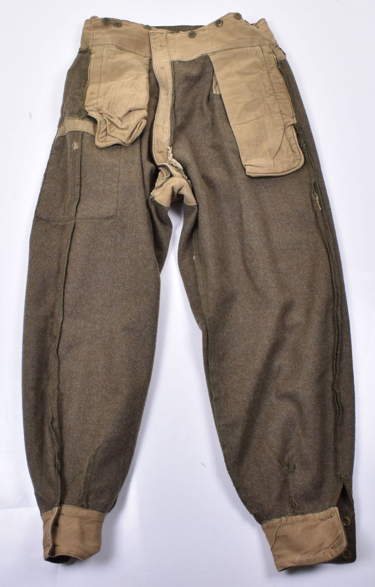 WW2 British Airborne Pattern Battle Dress Trousers - Image 11 of 15