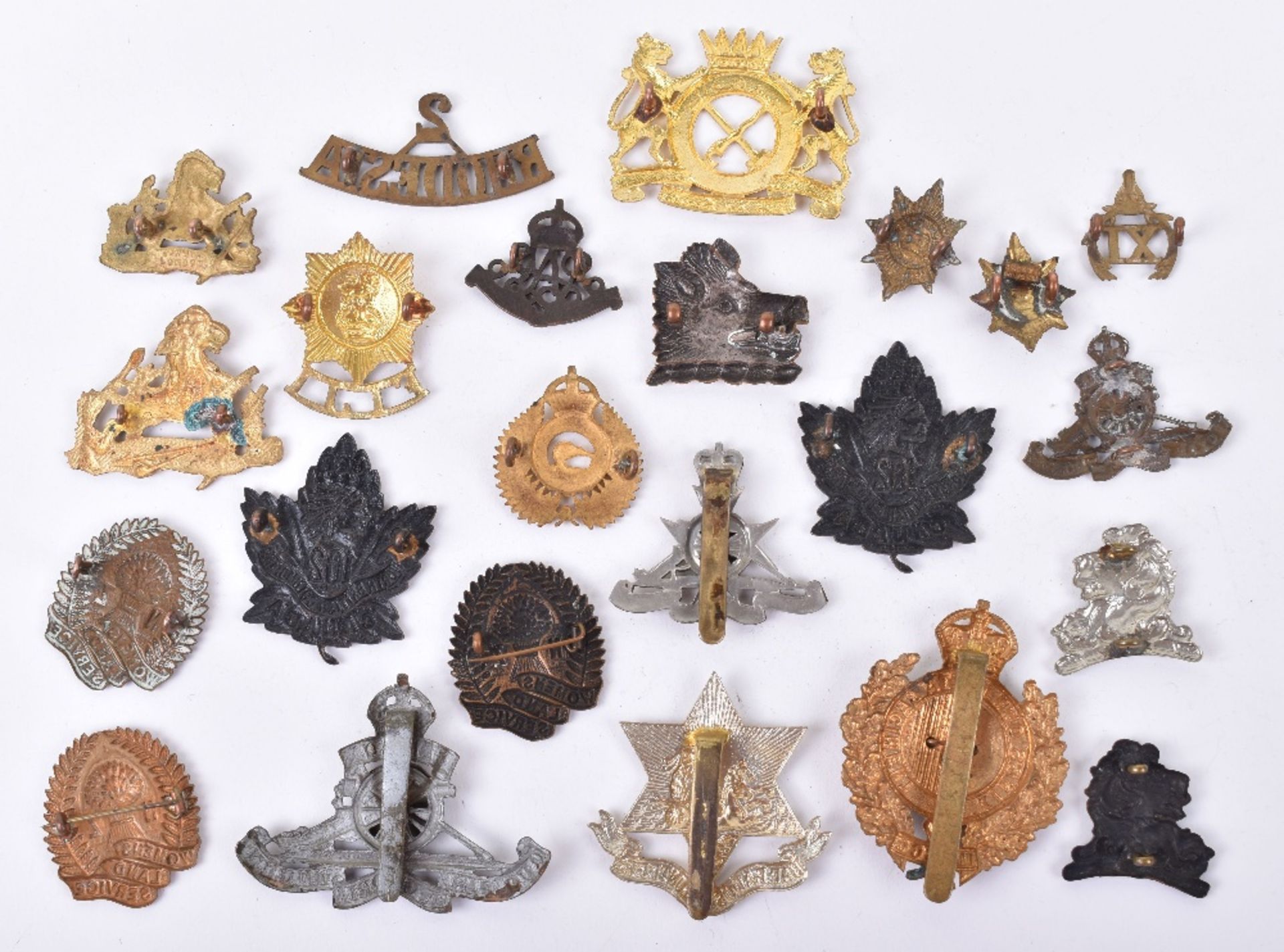 Grouping of Colonial and Commonwealth Nations Badges - Image 2 of 2