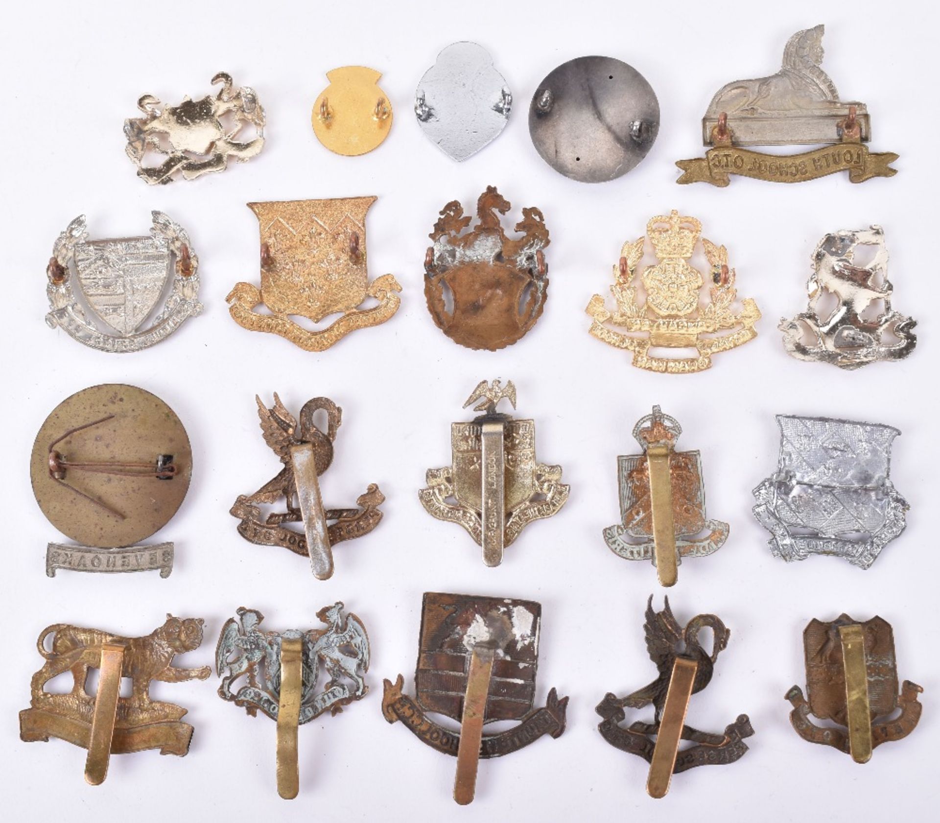 Selection of OTC and Schools Cap Badges - Image 2 of 2