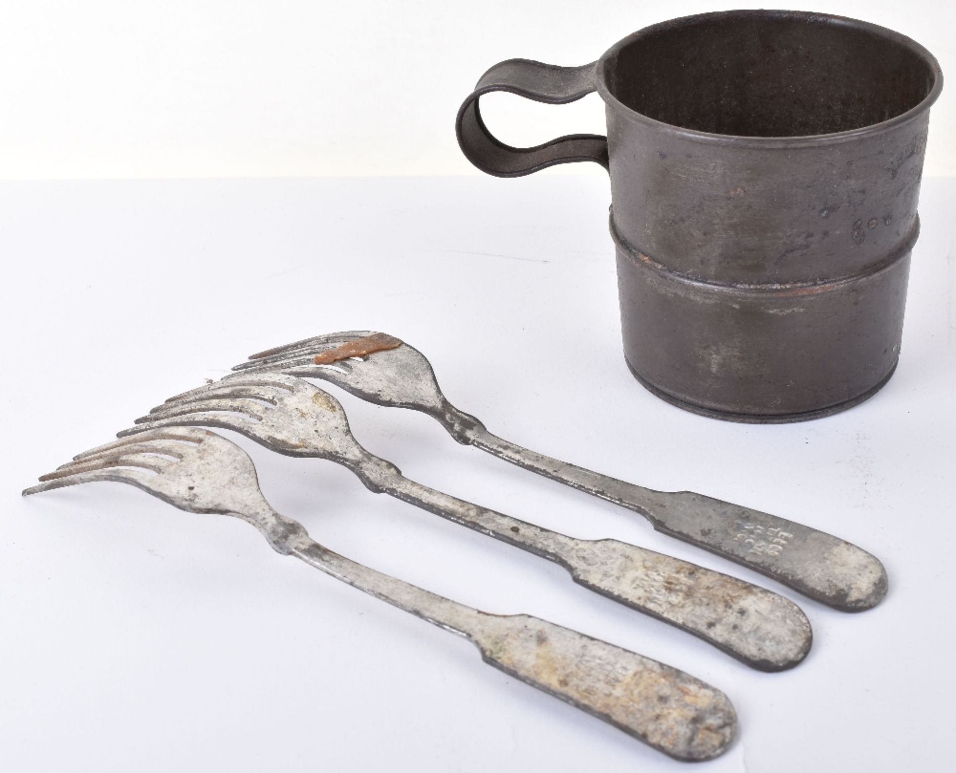 WW1 Canadian Cup and Australian Forks - Image 4 of 4