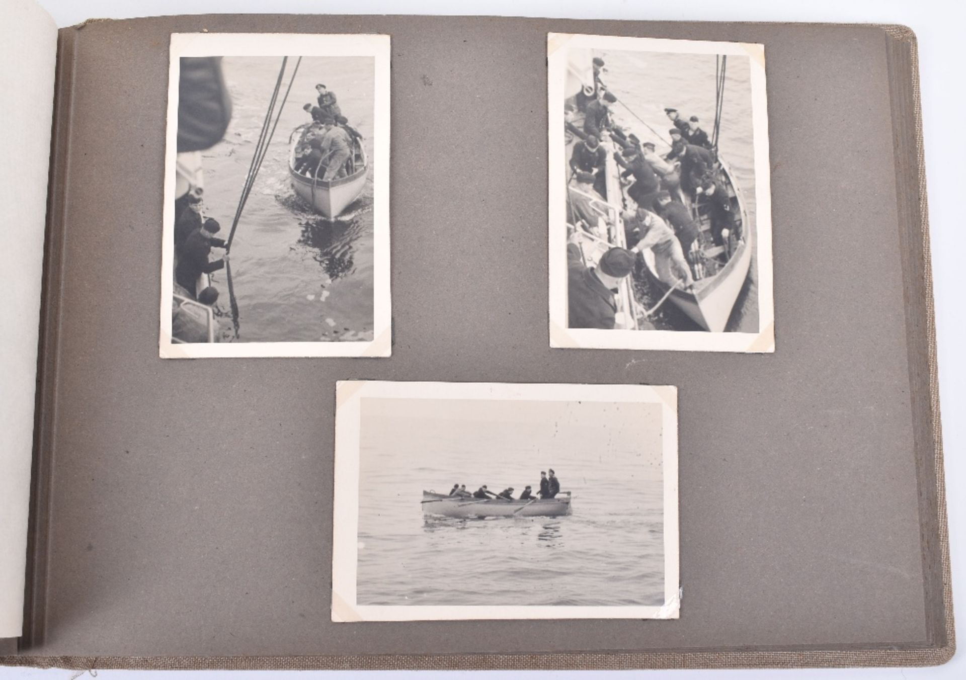 WW2 German Kriegsmarine Photograph Album - Image 8 of 11