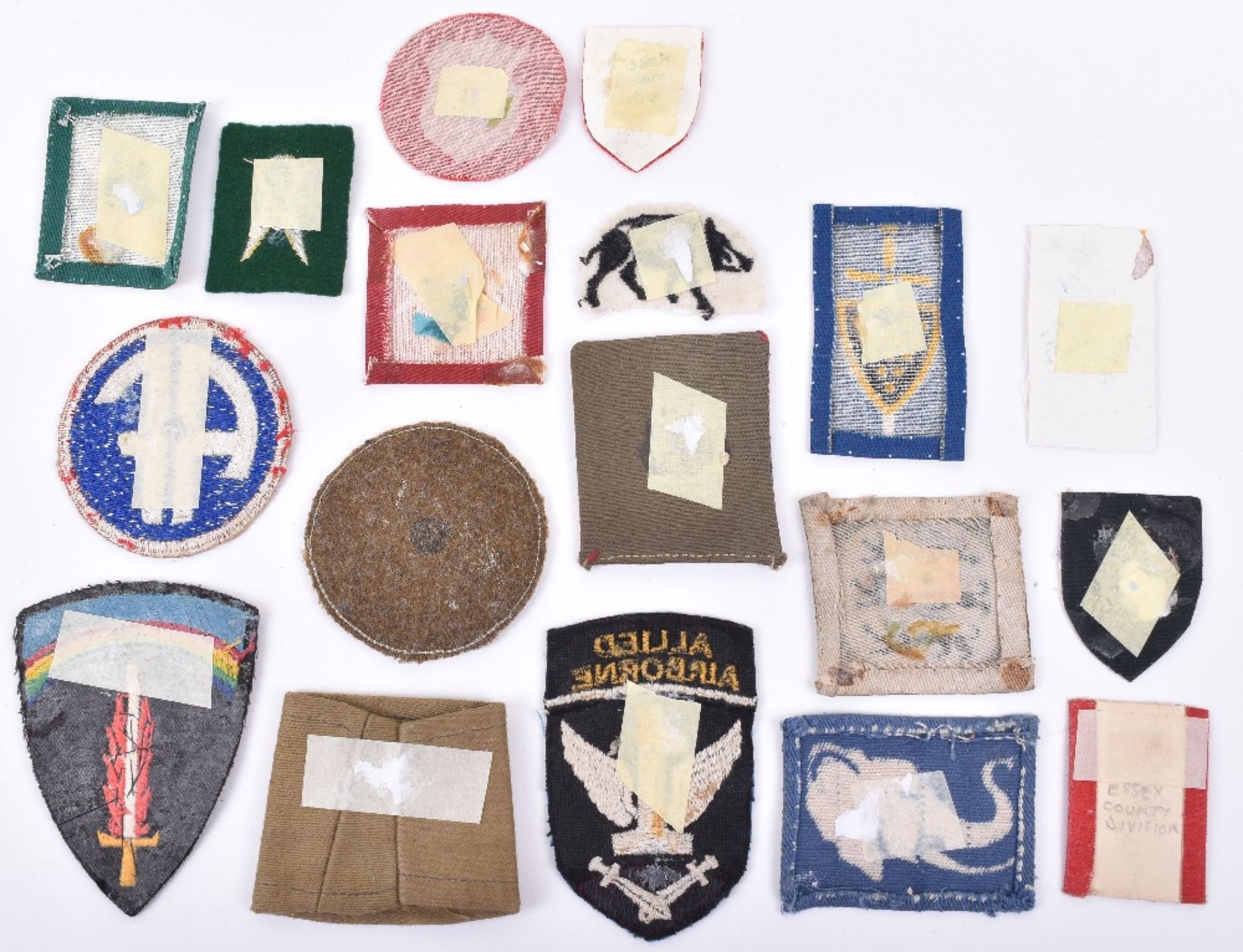 Selection of British Cloth Formation Signs - Image 2 of 2