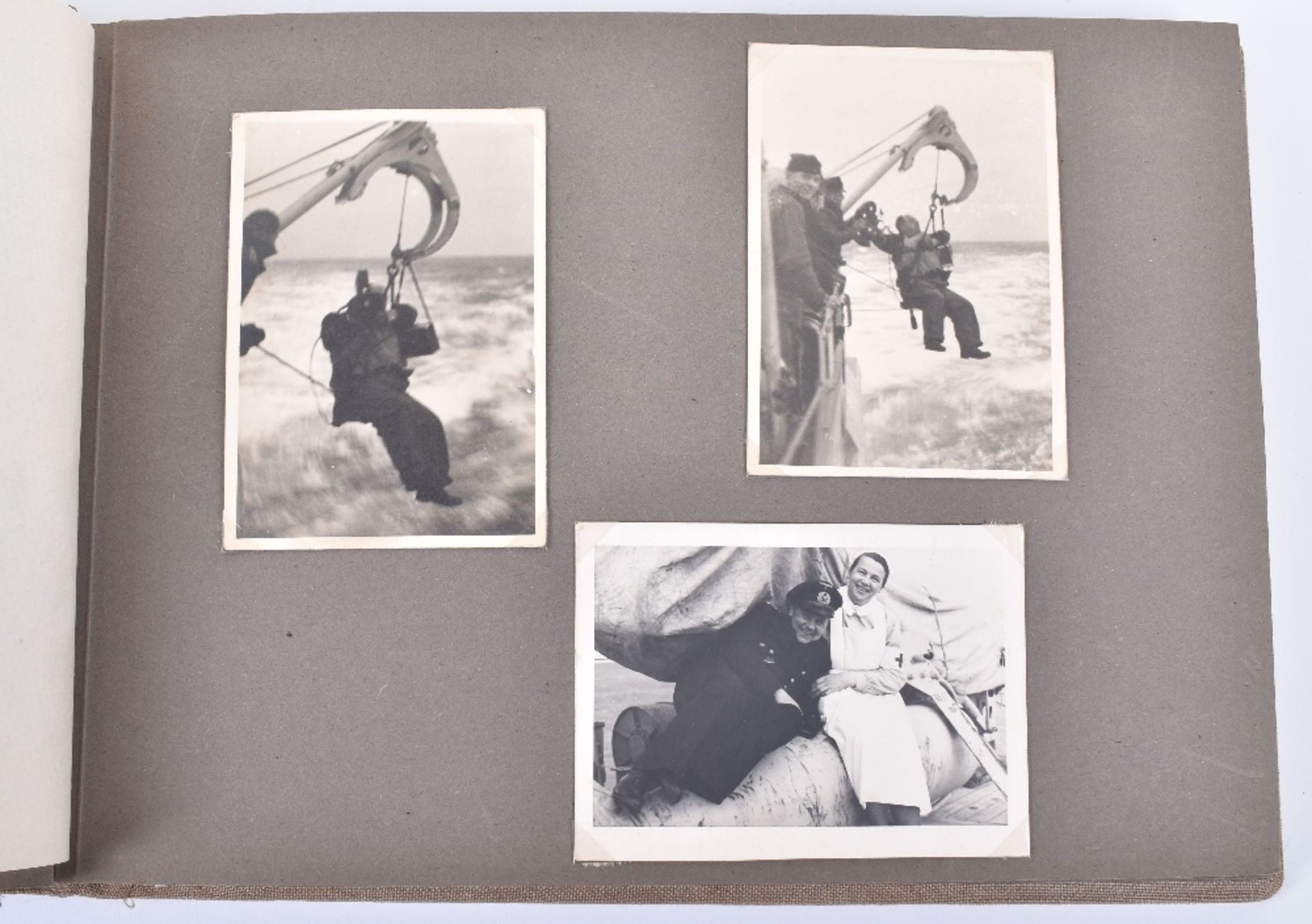 WW2 German Kriegsmarine Photograph Album - Image 3 of 11