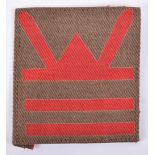 WW2 53rd Welch Division 159th Brigade Cloth Combination Insignia