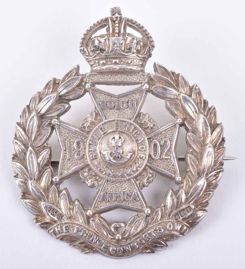 Rifle Brigade Militia Pagri Badge