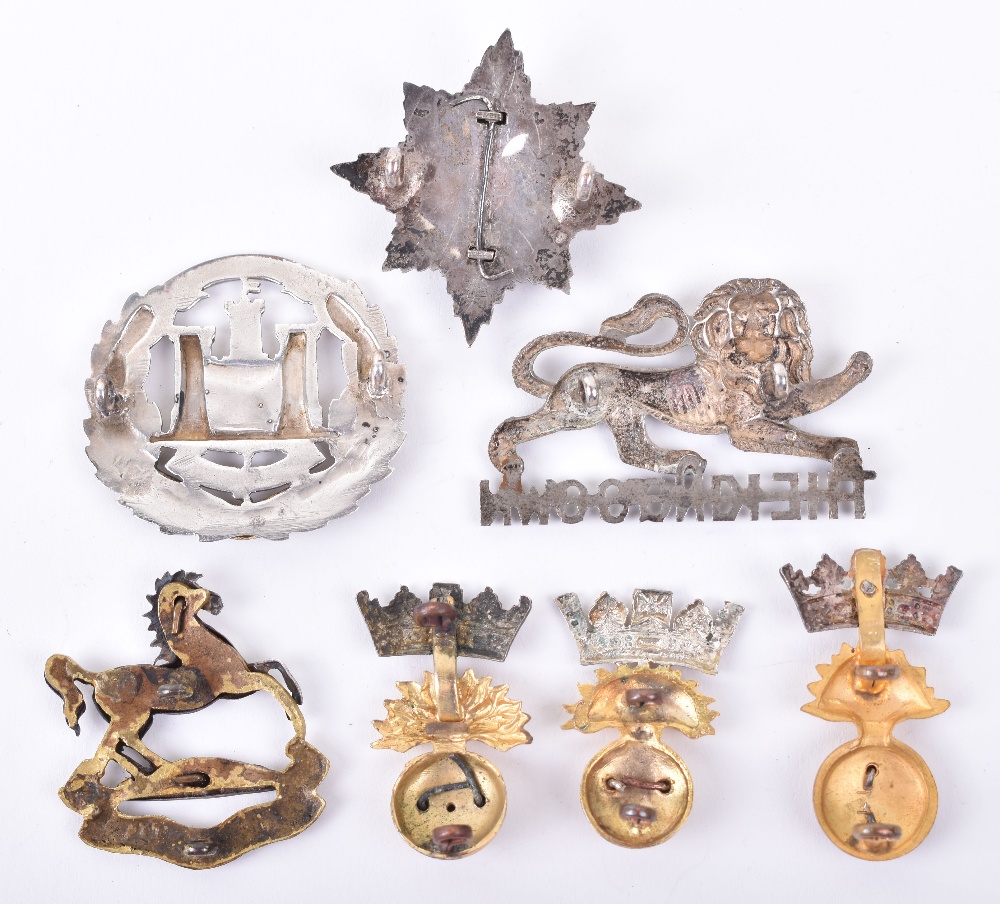 Grouping of Officers Cap Badges - Image 2 of 2