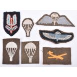Grouping of Airborne and Special Air Service (S.A.S) Insignia