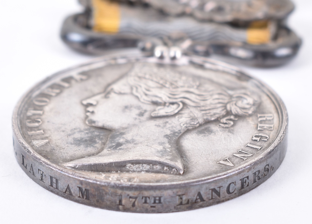 Victorian Crimea 1854-56 Medal 17th Lancers - Image 3 of 5