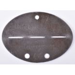 WW2 German Gestapo Identity Disc