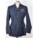 WW2 Royal Air Force Distinguished Flying Cross Winners Service Dress Tunic