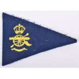 17th Light Anti-Aircraft Regiment Royal Artillery Cloth Formation Sign