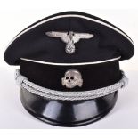 Rare Third Reich Allgemeine-SS Officers Peaked Cap