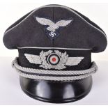 WW2 German Luftwaffe Officers Peaked Cap