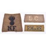 WW1 Labour Corps Slip-on Shoulder Title