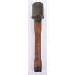 Inert WW2 German Stick Grenade