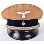 Third Reich Hitler Youth Leaders Peaked Cap