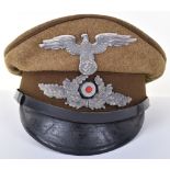 Rare Reich Ministry for the Occupied Eastern Territories (RMBO) Officials Peaked Cap