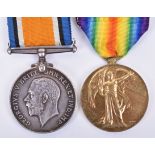 Great War Battle of Messines Killed in Action 10th London Regiment Officers Medal Pair