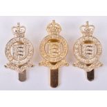 3x Essex Yeomanry Anodised Cap Badges