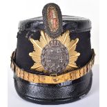 Imperial German Mecklenburg Jager Regiment Nr 14 Officers Shako