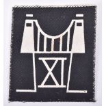 11th Gloucester Battalion National Defence Corps Cloth Formation Sign