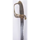 Scarce 1845 Pattern Royal Marines Light Infantry Officers Sword