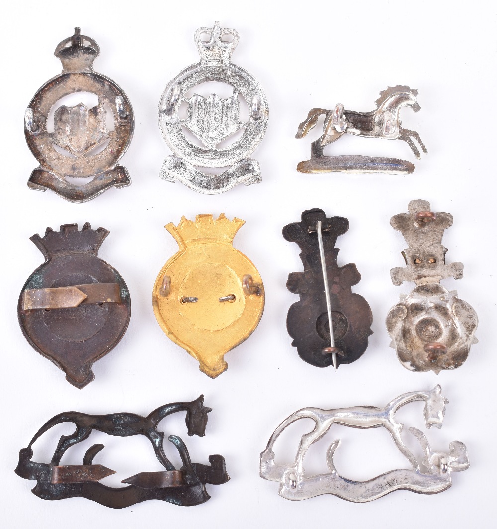 Grouping of Yeomanry Officers Cap Badges - Image 2 of 2