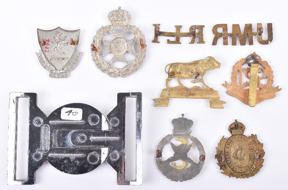 8x Colonial Badges and Insignia - Image 2 of 2