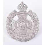 1918 Hallmarked Silver Rifle Brigade Cap Badge
