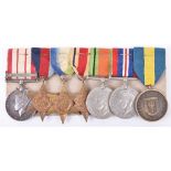 Naval General Service and WW2 Campaign Medal Group of Seven