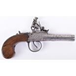 Boxlock Flintlock Pocket Pistol